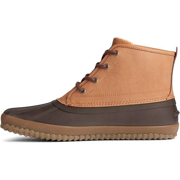 NWT Sperry Men's Breakwater Duck Boots Tan Brown Waterproof Leather Size 11 - Picture 3 of 6